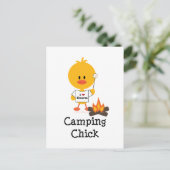 Carte postale Camping Chick (Debout devant)