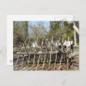 Carte Postale Camping Colonial Williamsburg (Devant / Derrière)