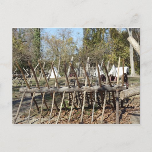 Carte Postale Camping Colonial Williamsburg (Devant)