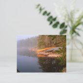 Carte Postale Camping de canoë Foggy, Lac Kawnipi, (Debout devant)