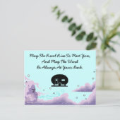 Carte postale Camping de vacances Remorque de voya (Debout devant)