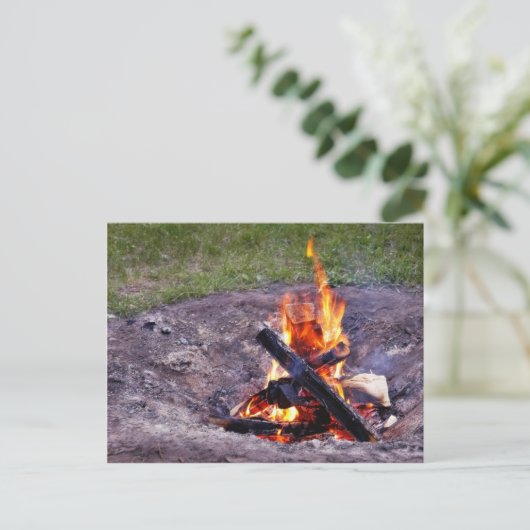 Carte Postale Camping Fires (Debout devant)