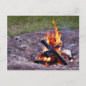 Carte Postale Camping Fires (Devant)