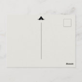 Carte postale Camping Heartbeat (Dos)