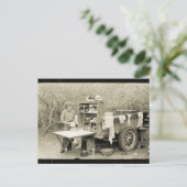 Carte Postale Camping, Histoire 1928 (Debout devant)