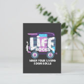 Carte Postale Camping - Life Rocks (Debout devant)