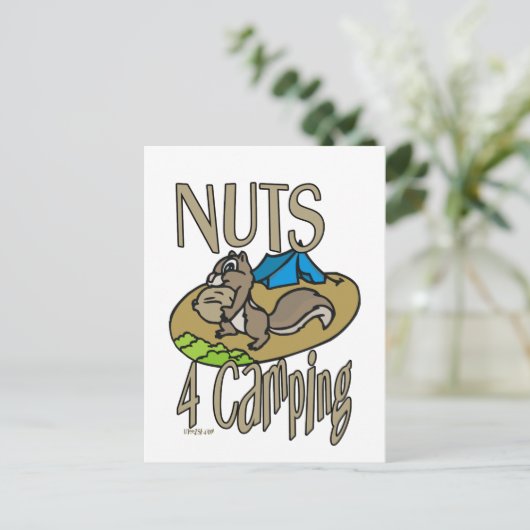 Carte Postale Camping Nuts 4 (Debout devant)