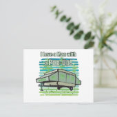 Carte Postale Camping PopUp (Debout devant)