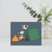 Carte Postale Camping Scottie - Wheaten (Debout devant)