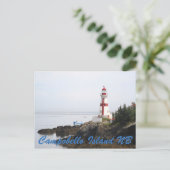 Carte Postale Campobello Island Nouveau-Brunswick (Debout devant)