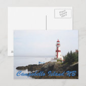 Carte Postale Campobello Island Nouveau-Brunswick (Devant / Derrière)