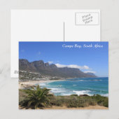 Carte Postale Camps Bay Beach, Afrique du Sud (Devant / Derrière)