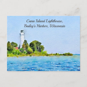 Carte Postale Cana Island Lighthouse, Bailey's Harbor, WI