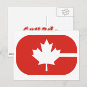 Carte Postale Canada (Devant / Derrière)