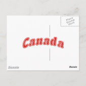 Carte Postale Canada (Dos)