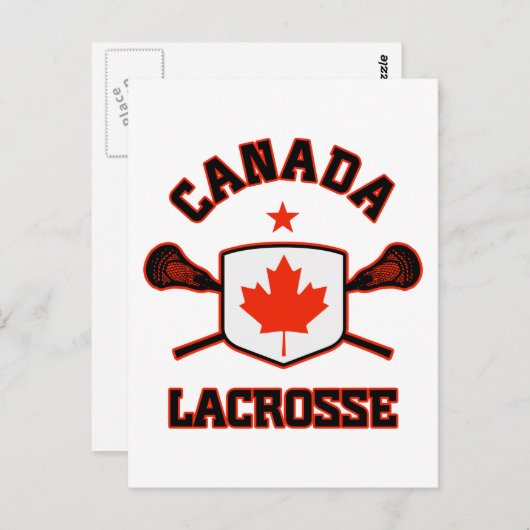 Carte Postale Canada (Devant / Derrière)