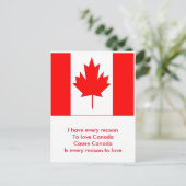 Carte Postale Canada (Debout devant)