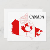 Carte Postale Canada (Devant / Derrière)