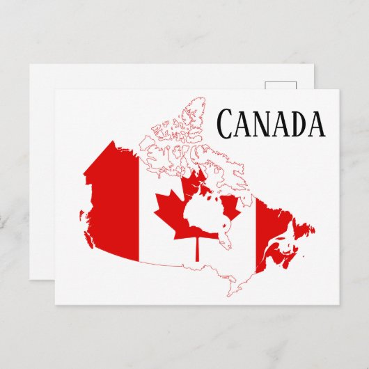 Carte Postale Canada (Devant / Derrière)