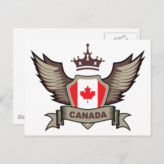 Carte Postale Canada (Devant / Derrière)