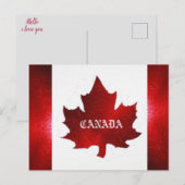 Carte postale CANADA (Devant / Derrière)