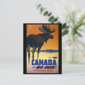 Carte Postale Canada - Affiche Vintage voyage (Debout devant)