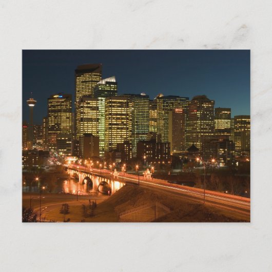 Carte Postale Canada, Alberta, Calgary : Centre-ville de Calgary (Devant)