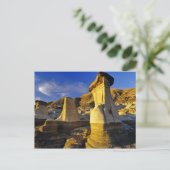 Carte Postale Canada, Alberta, Drumheller. Hoodoos. (Debout devant)