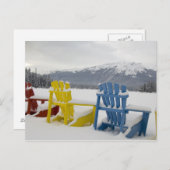 Carte Postale Canada, Alberta, Jasper, Jasper NP. Fairmont (Devant / Derrière)