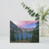 Carte Postale Canada, Alberta, Lac Moraine à Dawn, Banff (Debout devant)