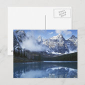 Carte Postale Canada, Alberta, Parc national de Banff, Lac (Devant / Derrière)