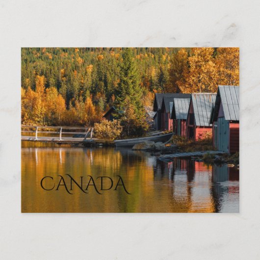 Carte Postale Canada. Automne. (Devant)