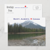 Carte Postale Canada Banff (Devant / Derrière)
