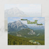 Carte Postale Canada Banff (Devant / Derrière)
