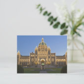 Carte Postale Canada, BC, Victoria, bâtiment du Parlement de la (Debout devant)