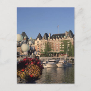 Carte Postale Canada, Colombie-Britannique, hôtel Empress Victor