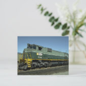 Carte Postale Canada, Colombie-Britannique, Ry MLW M630 (Debout devant)