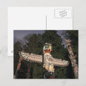 Carte Postale Canada, Colombie-Britannique, Vancouver. natif (Devant / Derrière)