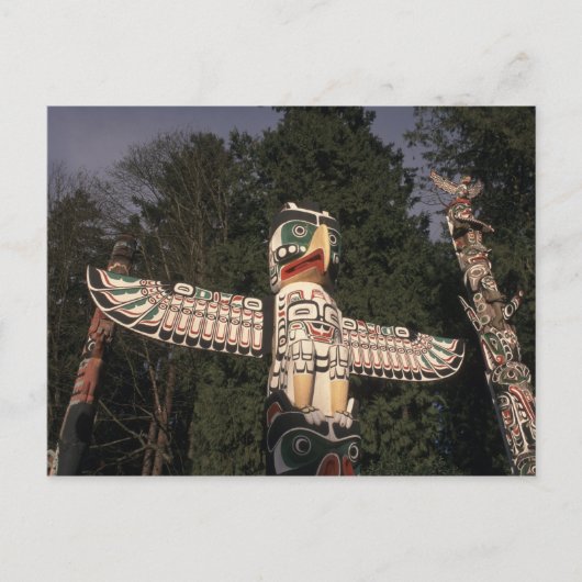 Carte Postale Canada, Colombie-Britannique, Vancouver. natif (Devant)