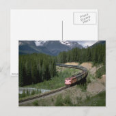 Carte Postale Canada, CP Rail FP-7 (Devant / Derrière)