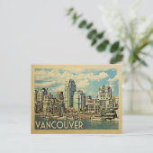 Carte postale Canada de Vancouver Vintage voyage (Debout devant)