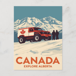 Carte Postale Canada Découvrez l'aventure tout-terrain en Albert