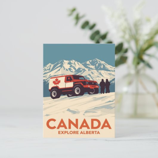 Carte Postale Canada Explore Alberta Off-Road Adventure (Debout devant)