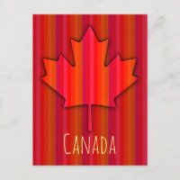Canada Feuille d'érable Fab Texture Regard Maigre