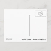 Carte Postale Canada Goose (Dos)