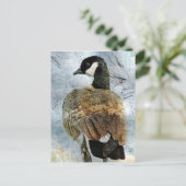 Carte Postale Canada Goose Grunge (Debout devant)