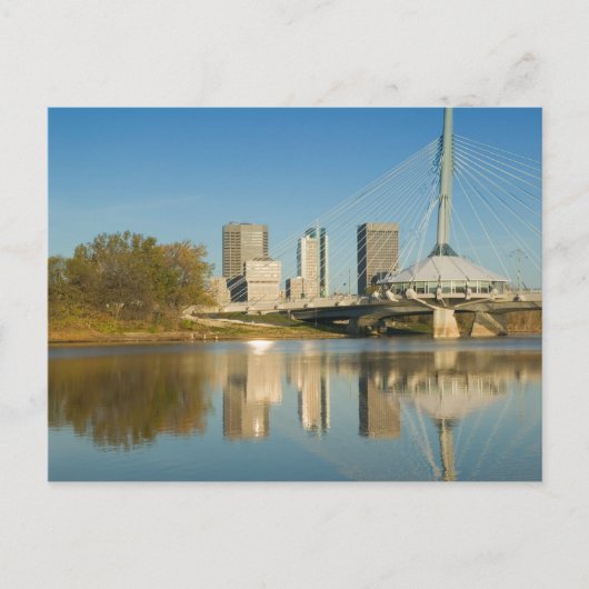 Carte Postale CANADA, Manitoba, Winnipeg : Esplanade Riel 2 (Devant)