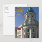 Carte Postale CANADA, Manitoba, Winnipeg : Les tribunaux, (Devant / Derrière)
