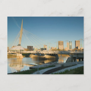 Carte Postale CANADA, Manitoba, Winnipeg : Riel de l'Esplanade