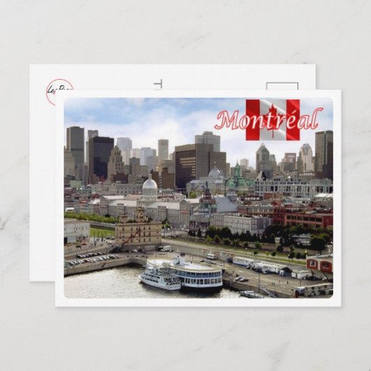 Carte Postale Canada - Montréal - (Devant / Derrière)